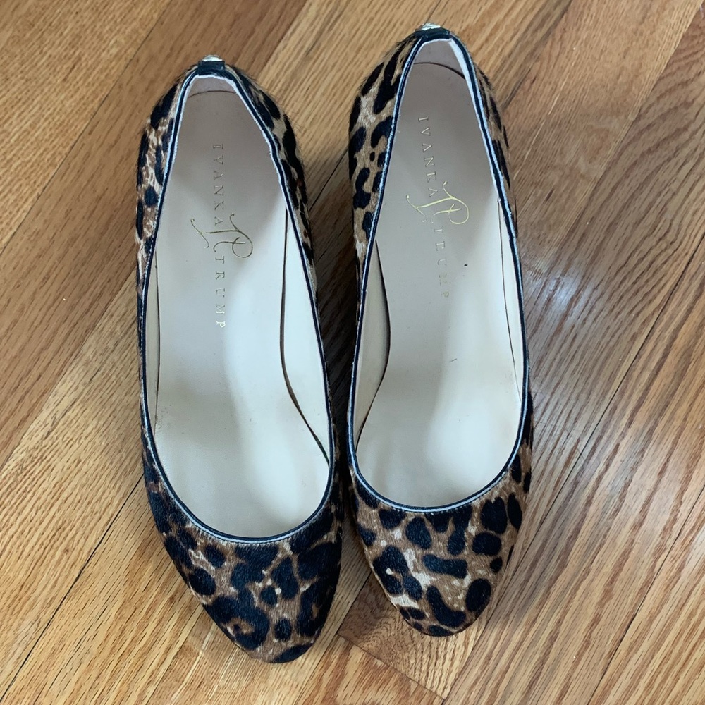 Leopard Wedges